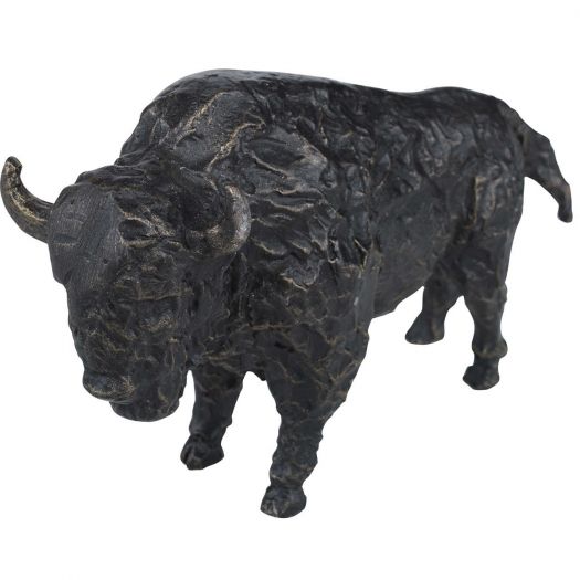 Bison Metal Wall Sculpture