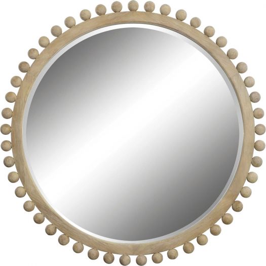 Brianza Round Mirror - 72 Natural