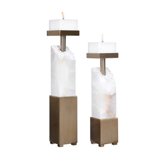 Ebena Candleholders, S/2