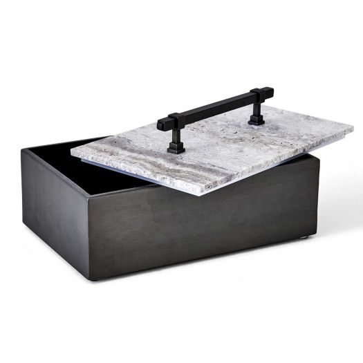 Travertine Coffer