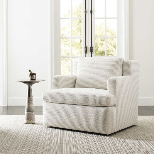 Unwind Swivel Chair - White