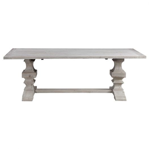 Baldrick Extension Dining Table, White