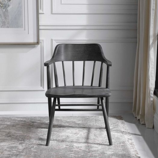 CHIEFTAIN CHAIR, EBONY