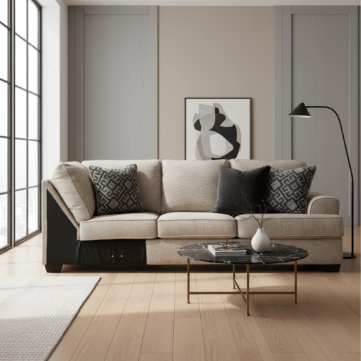 RAF Sofa w/Corner Wedge