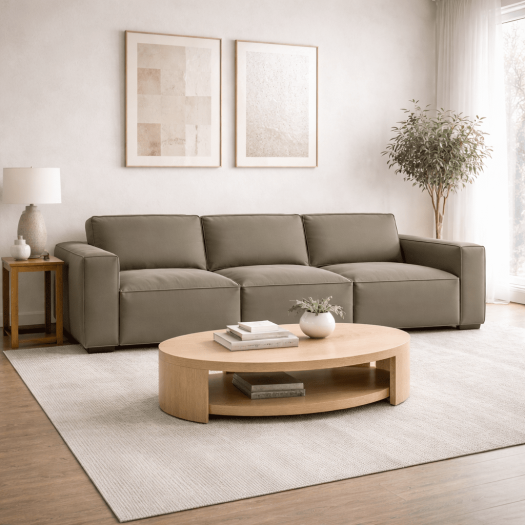 Renal beige Sectional