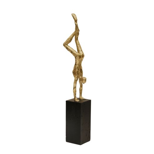 RESIN 19 GYMNAST, GOLD