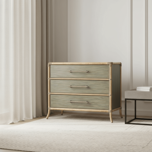 Retreat Pole Rattan Chest