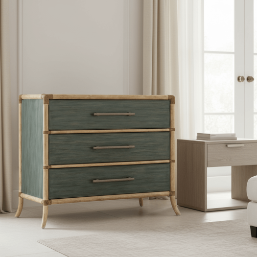 Retreat Pole Rattan Chest