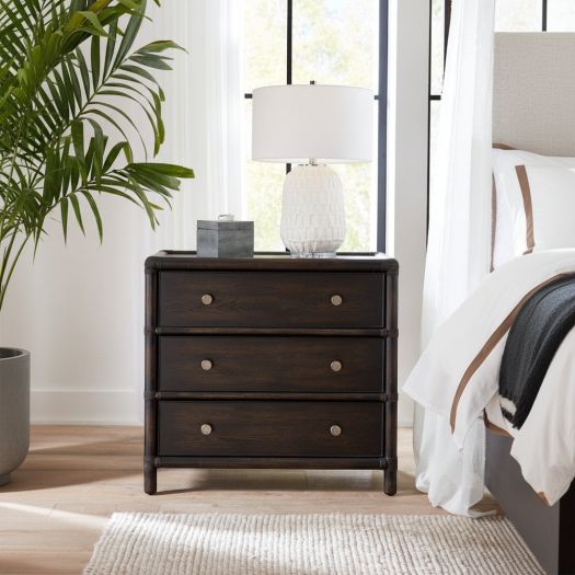 Retreat Pole Rattan Nightstand