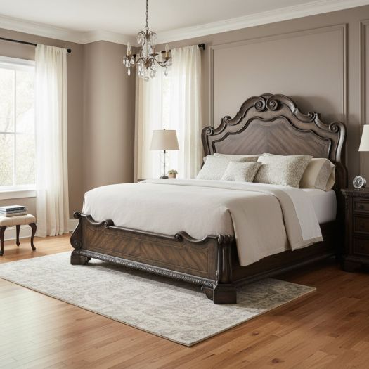 Rhapsody King Panel Bed