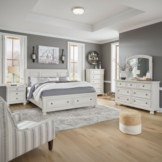Robbinsdale King Sleigh Bedroom Set