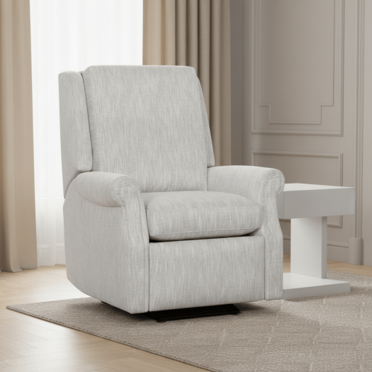 Roll Arm Manual Wall Hugger Recliner