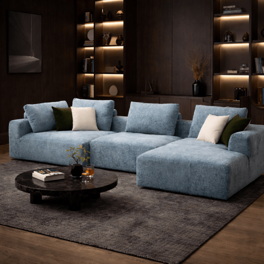 Ronan Grey Sofa