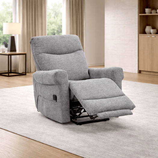 Roots Comfort White Manual Recliner