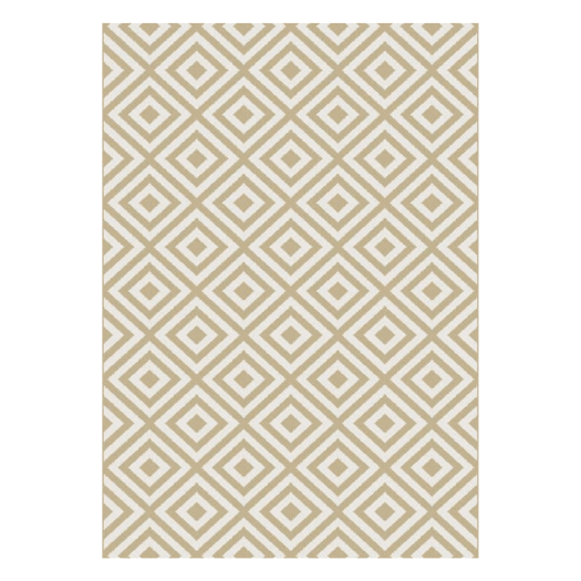 Roots Diamond Beige Rug