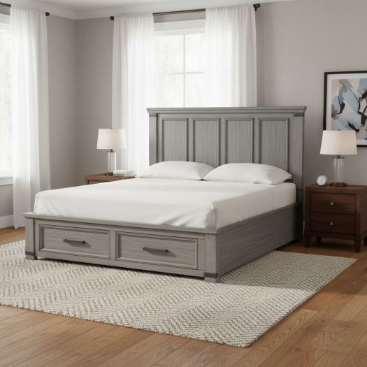 Russelyn King Panel Bed