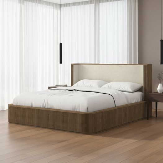 Rustic Haven Oak Bed