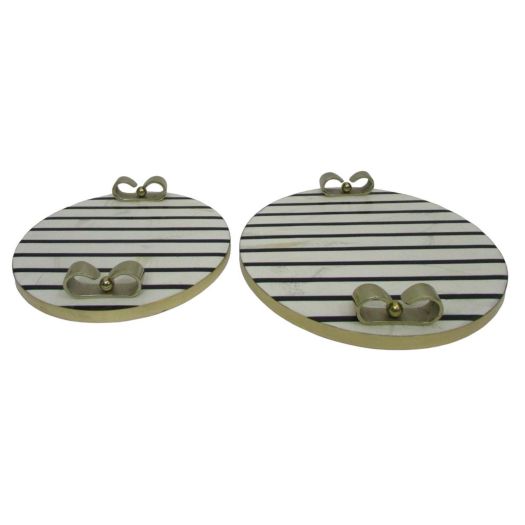 S/2 12/14 Platted Blk & White Trays