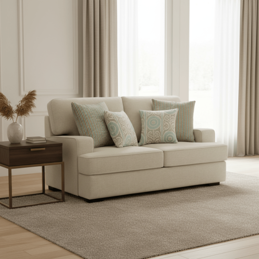 Sable Élite Stationary Loveseat +4 pillows