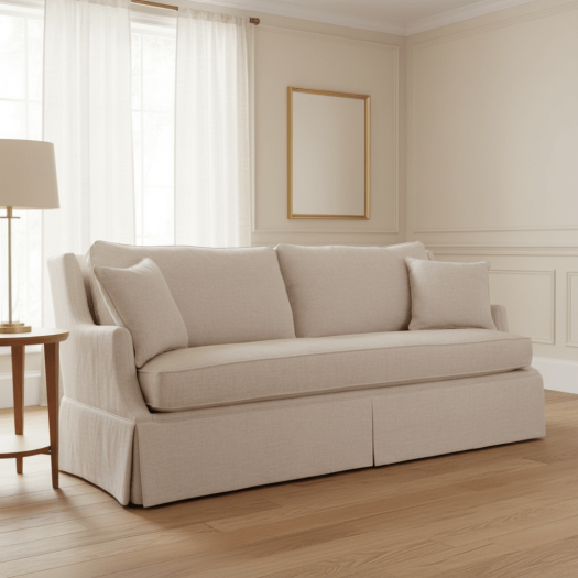 Savannah Skirted Sofa