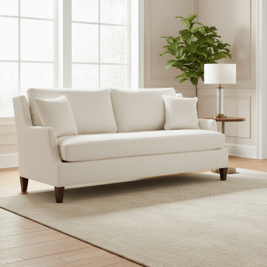 Savannah Sofa with Tapered Leg