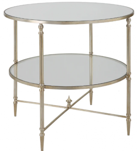 Henzler Round End Table