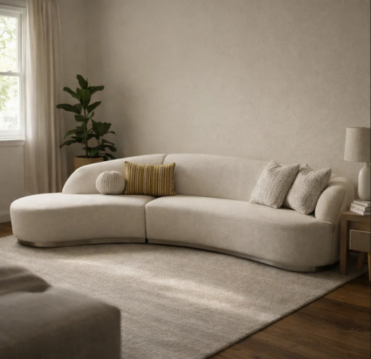 Florence Off White Sectional