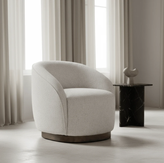 Paris White Chair