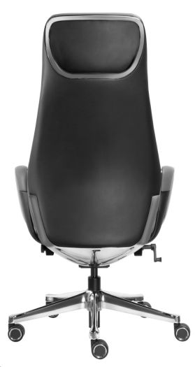 High back chair Grey Black