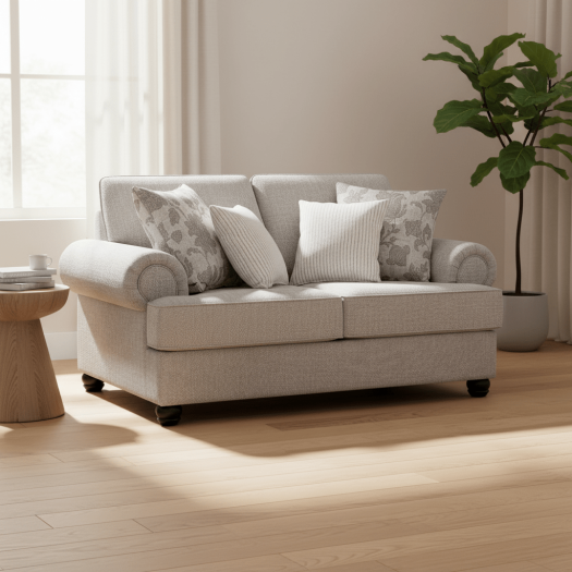 Serene Stationary Loveseat +4 pillows