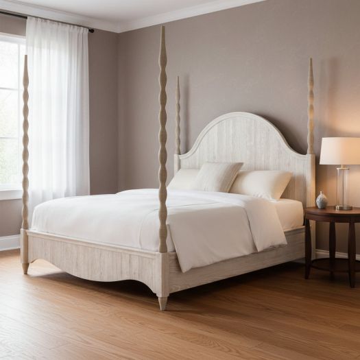 Serenity Jetty Cal King Poster Bed
