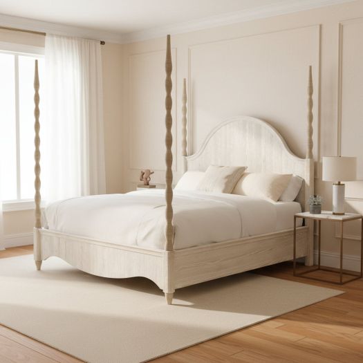 Serenity Jetty King Poster Bed