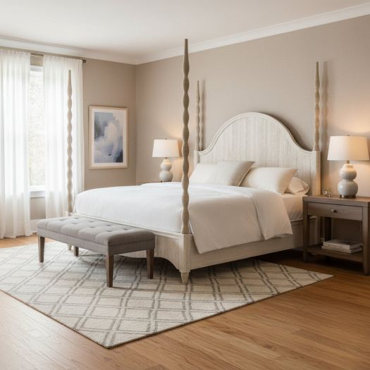 Serenity Jetty Queen Poster Bed