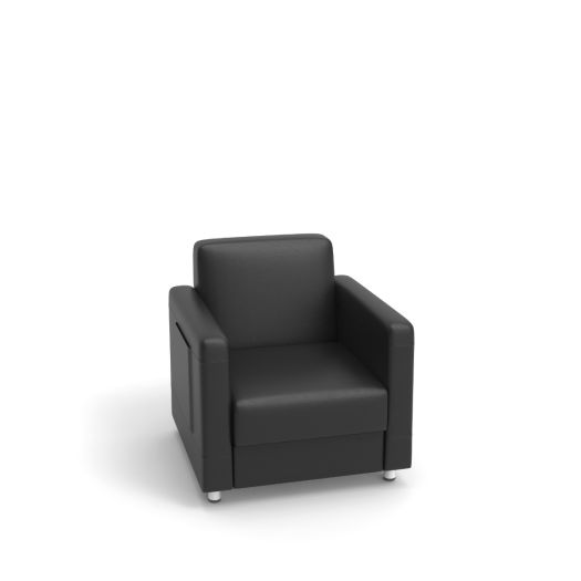 Aera Single Seater Sofa - Black