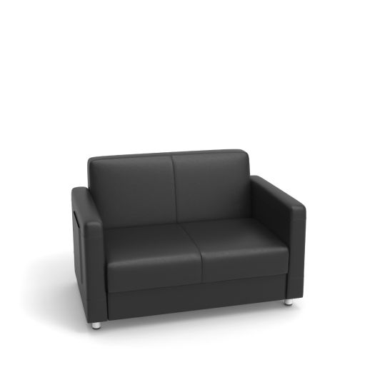 Aera Two Seater Sofa - Black