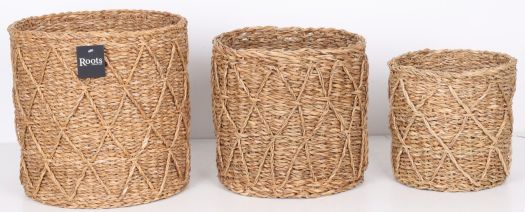 S.G DESIGNED BASKET SET OF 3