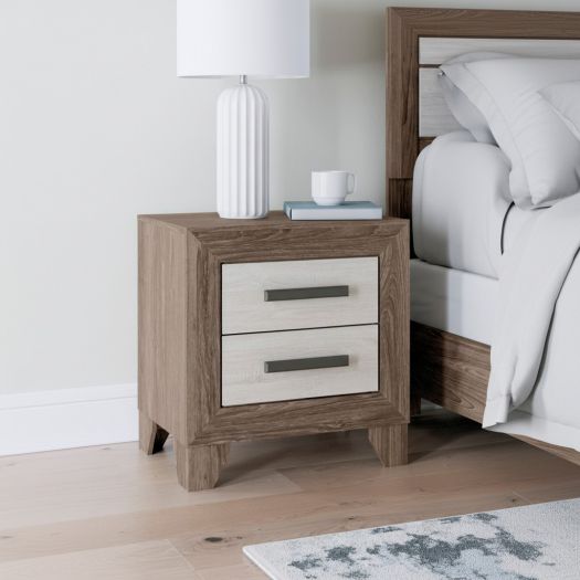 Sharnari Two Drawer Night Stand
