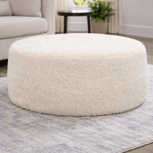 Shiloh Round Cocktail Ottoman