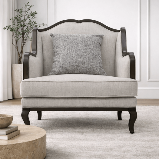 Shoug Grey Chair (90Cm)