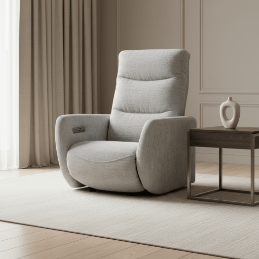 SilverFlow Swivel PWR Recliner
