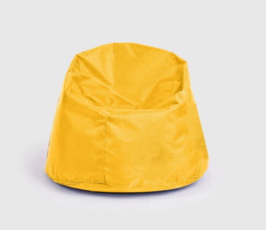 Small Puff Puff Yellow waterproof Beanbag