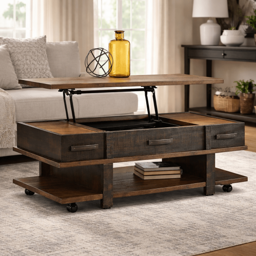 Stanah Coffee Table with Lift Top