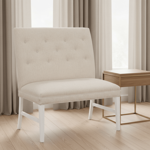 Straight Back Armless Banquette 36