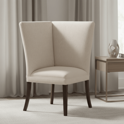 Straight Back Corner Chair Banquette