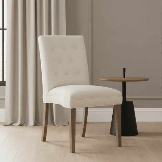 Straight Short Back Armless Stack Chair