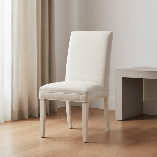 Straight Short Back Armless Stack Chair