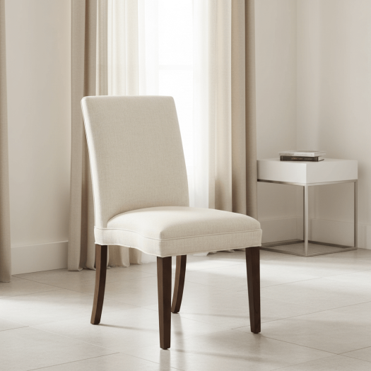 Straight Short Back Armless Stack Chair