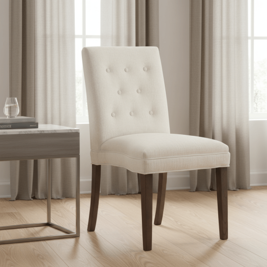 Straight Short Back Armless Stack Chair