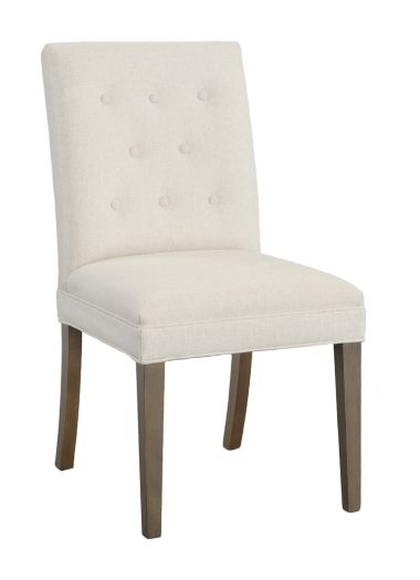 Straight Short Back Dining Chair