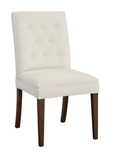 Straight Short Back Dining Chair
